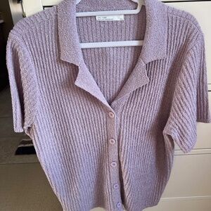 Oak & Fort pink/lilac sweater size M